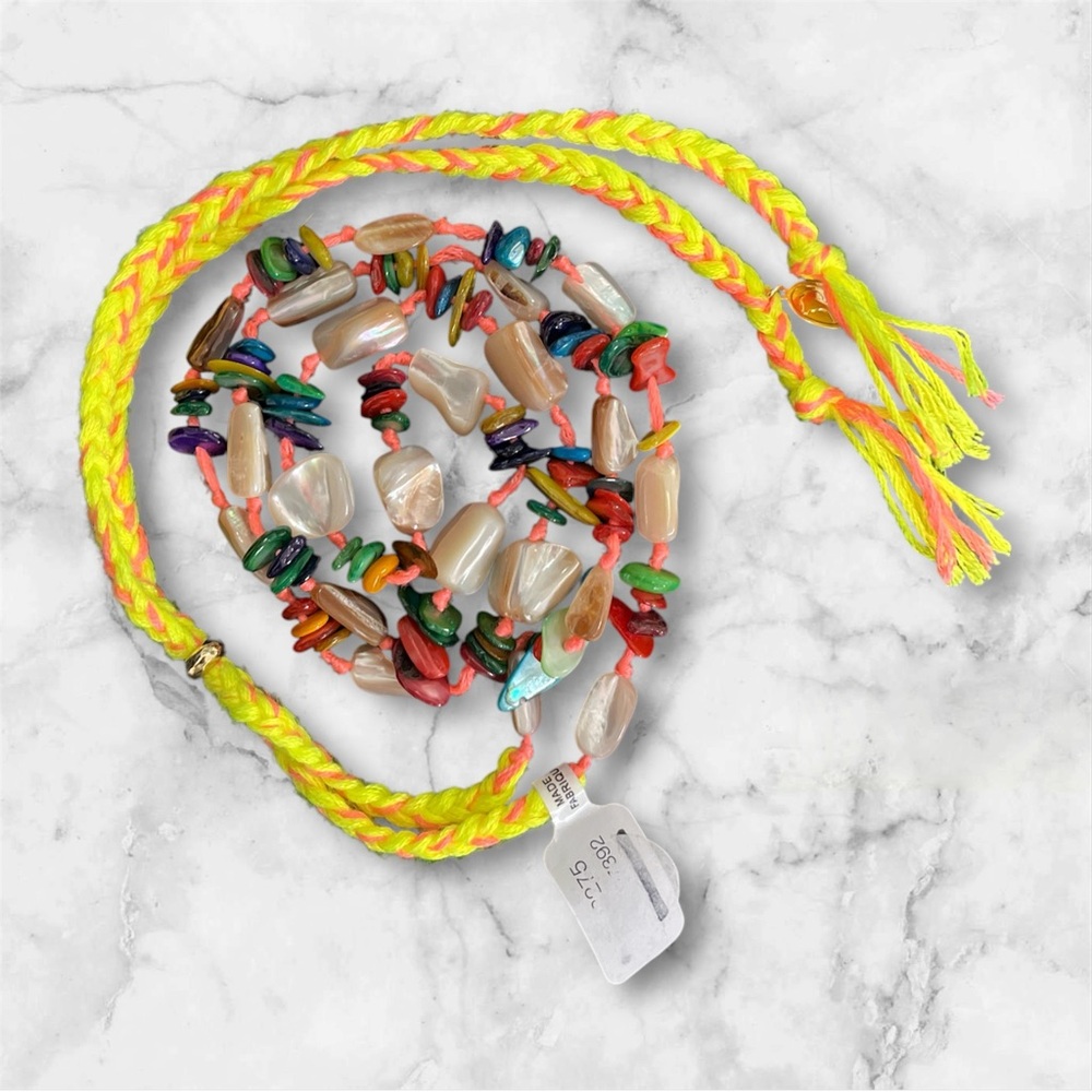 NWT Free People Murillo-Colored Stones Necklace - Picture 4 of 5